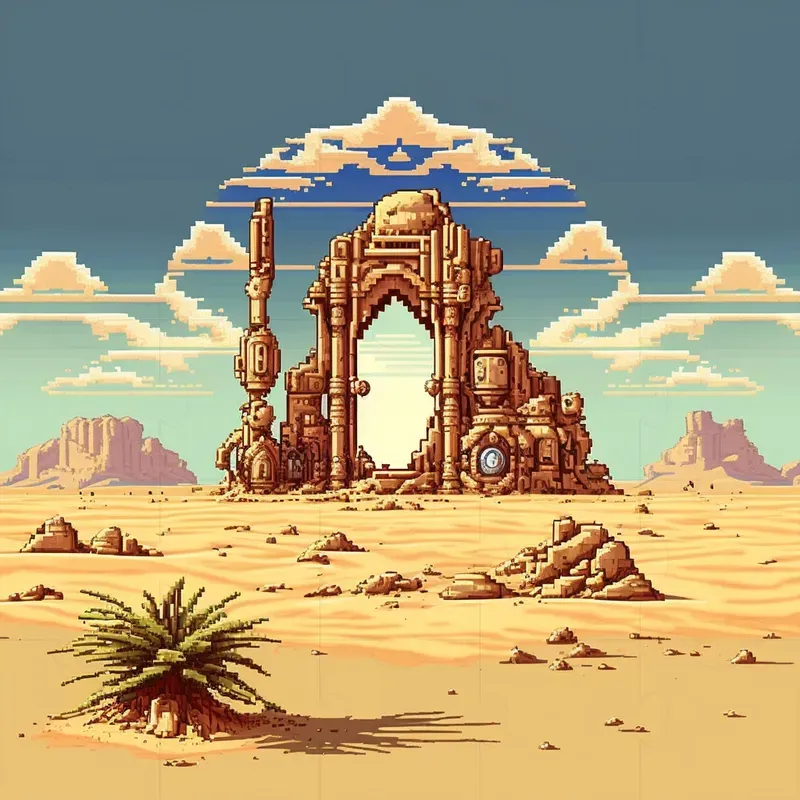 Pixel Art Backgrounds