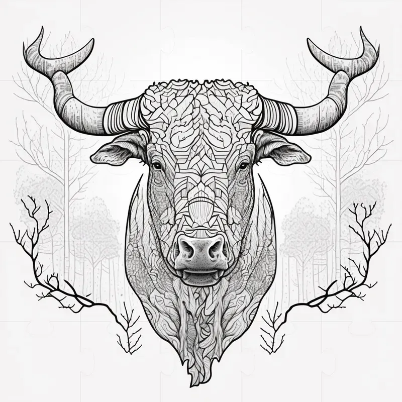 Symmetrical Animals Coloring Books