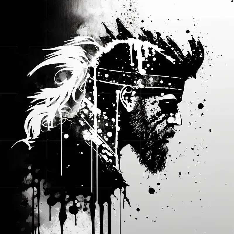 Stencil Art Illustrations