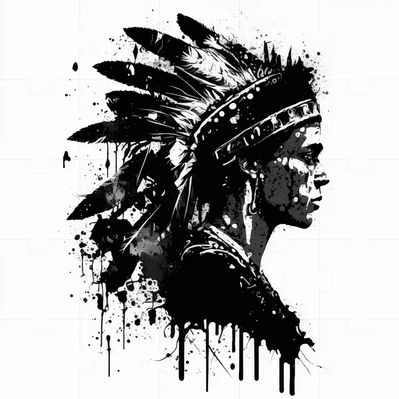 Stencil Art Illustrations