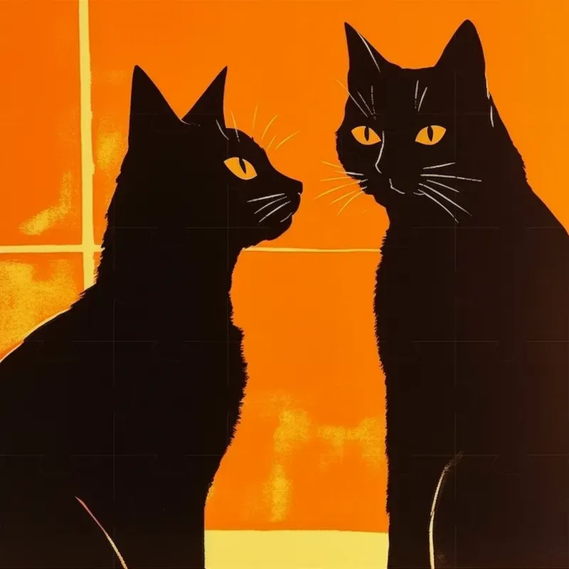 Album Covers Posters Silhouette