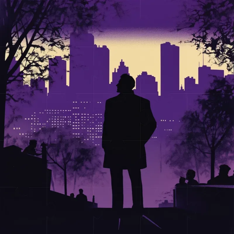 Album Covers Posters Silhouette