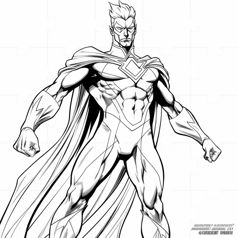 Superhero Coloring Books
