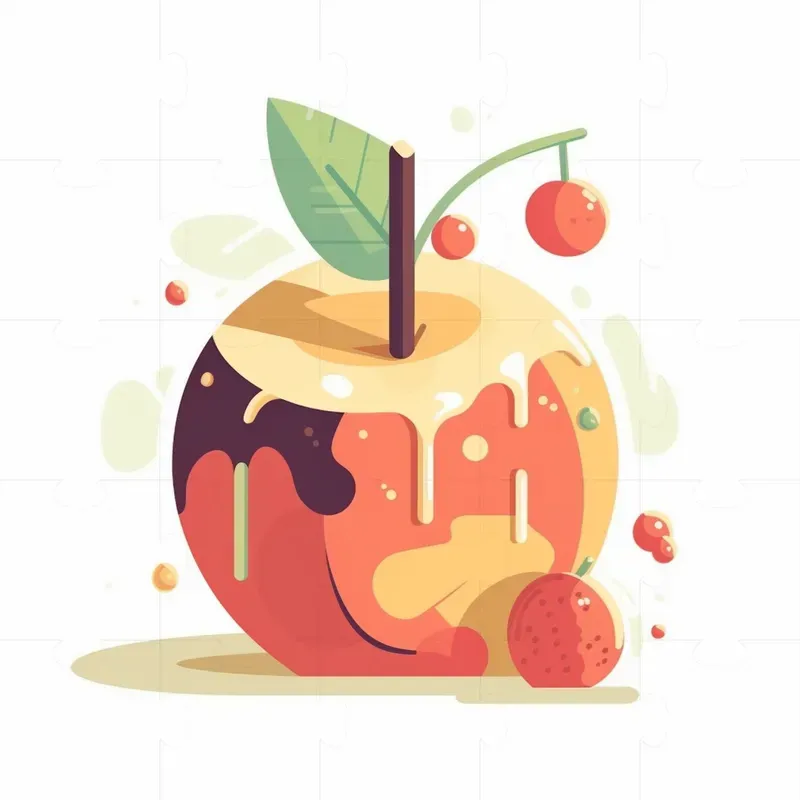Pastel Food Illustrations