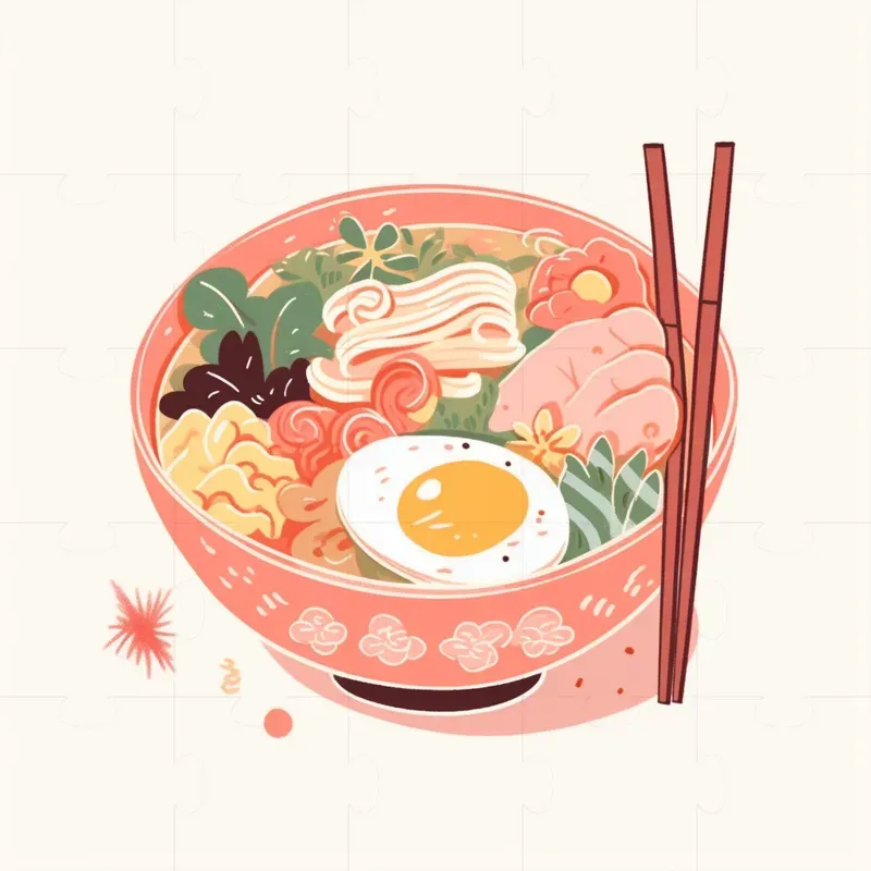 Pastel Food Illustrations