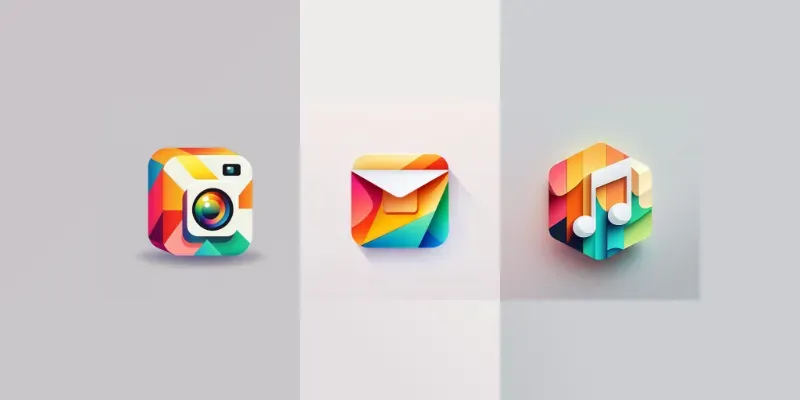 Creative UI Icons generated by undefined