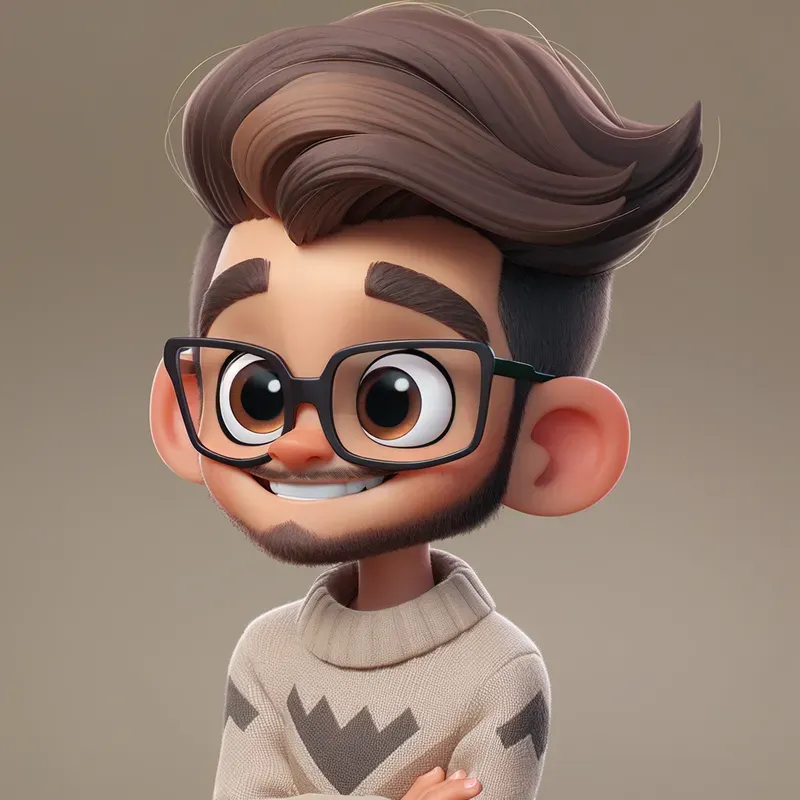 Disney Pixar Style Cartoon Avatars