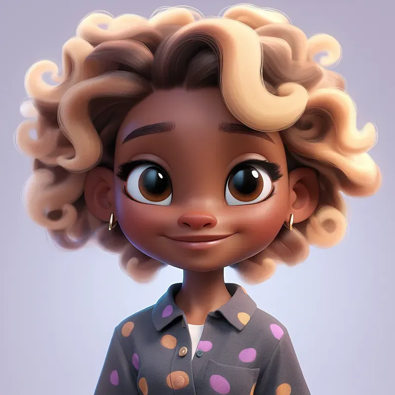 Disney Pixar Style Cartoon Avatars
