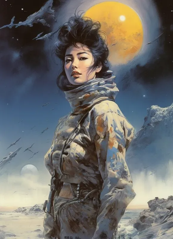 1980s Scifi Magazine Covers