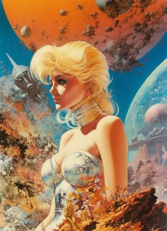 1980s Scifi Magazine Covers