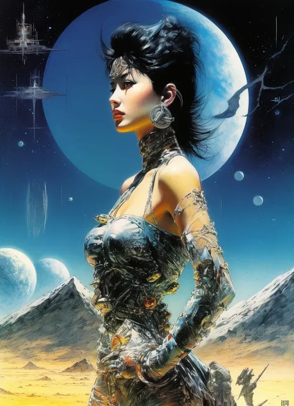 1980s Scifi Magazine Covers