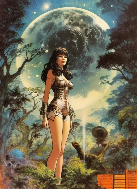 1980s Scifi Magazine Covers
