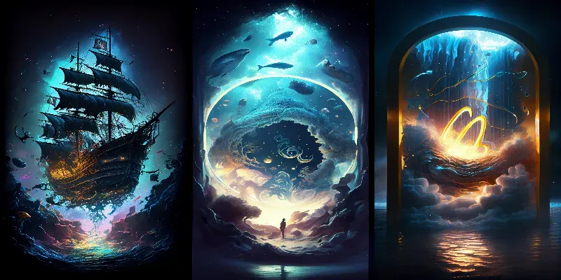 Cosmic Maelstrom Posters generated by undefined
