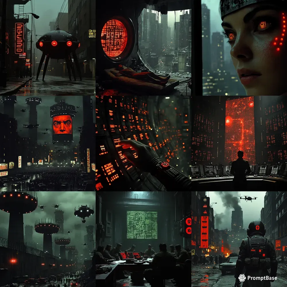 Dystopian Scifi Retrofuturisms