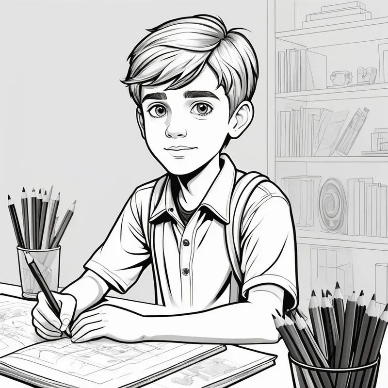 Coloring Book Pages For Kids And Babies