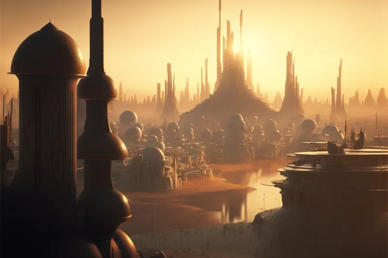 Cinematic Fantasy/Sci-fi Landscapes