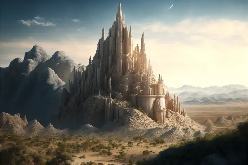 Cinematic Fantasy/Sci-fi Landscapes
