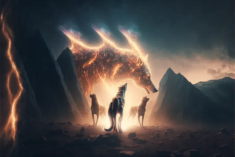 Cosmic Mythological Creatures