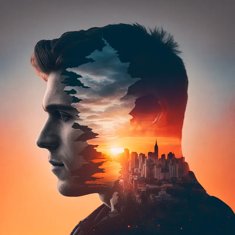 Double Exposure Portraits