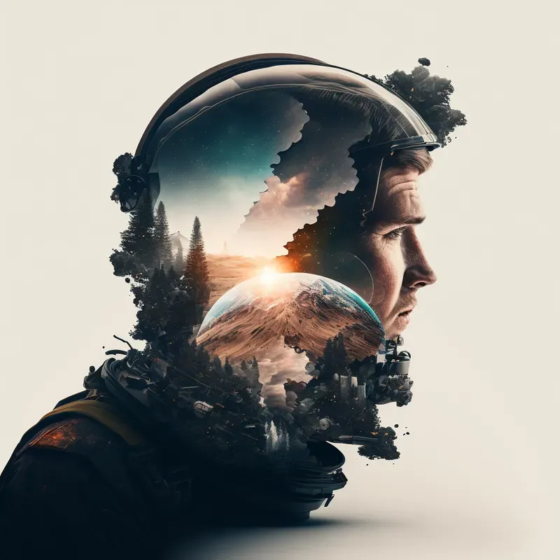 Double Exposure Portraits