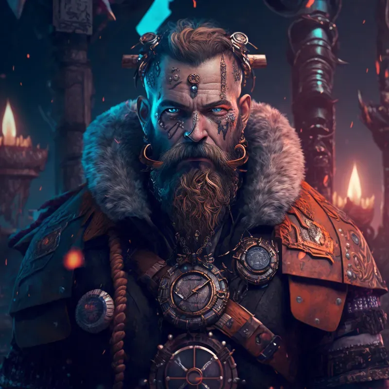 Cyberpunk Viking Pirates