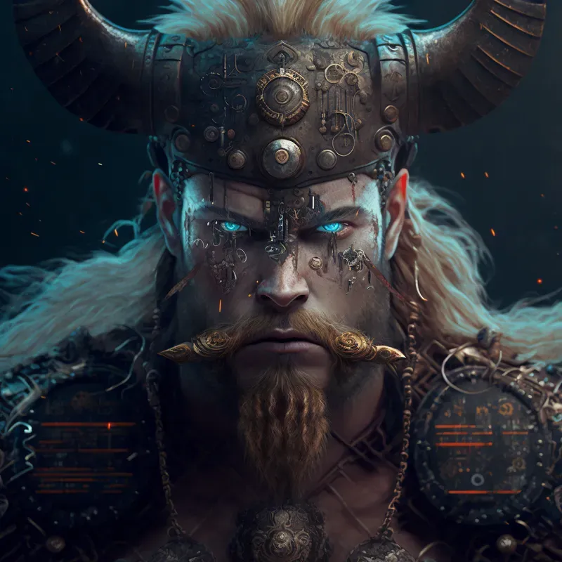 Cyberpunk Viking Pirates