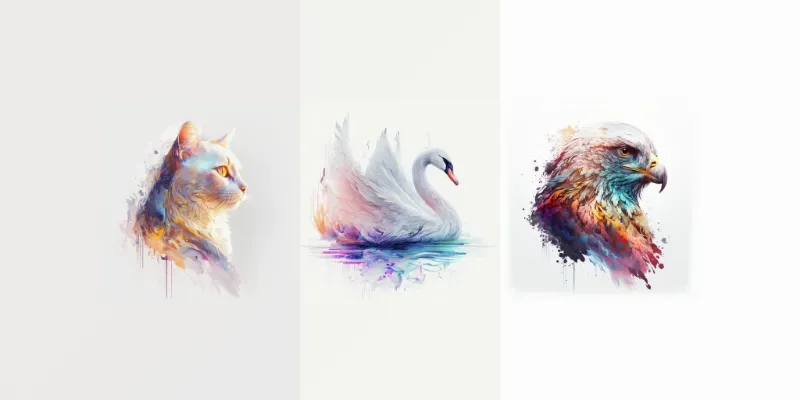 Magical And Colourful Pets generated by undefined