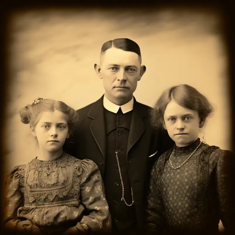 Old Vintage Portrait Photography 1900