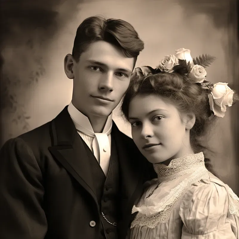 Old Vintage Portrait Photography 1900