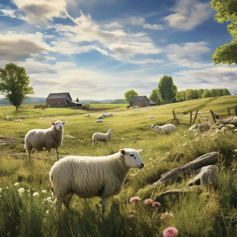 Realistic Farm Animals