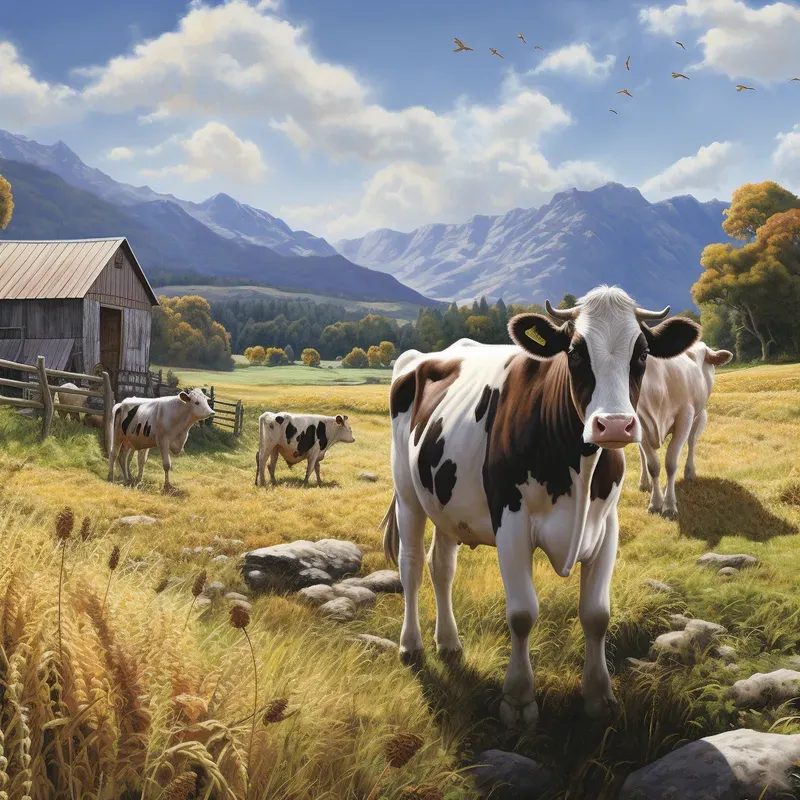 Realistic Farm Animals
