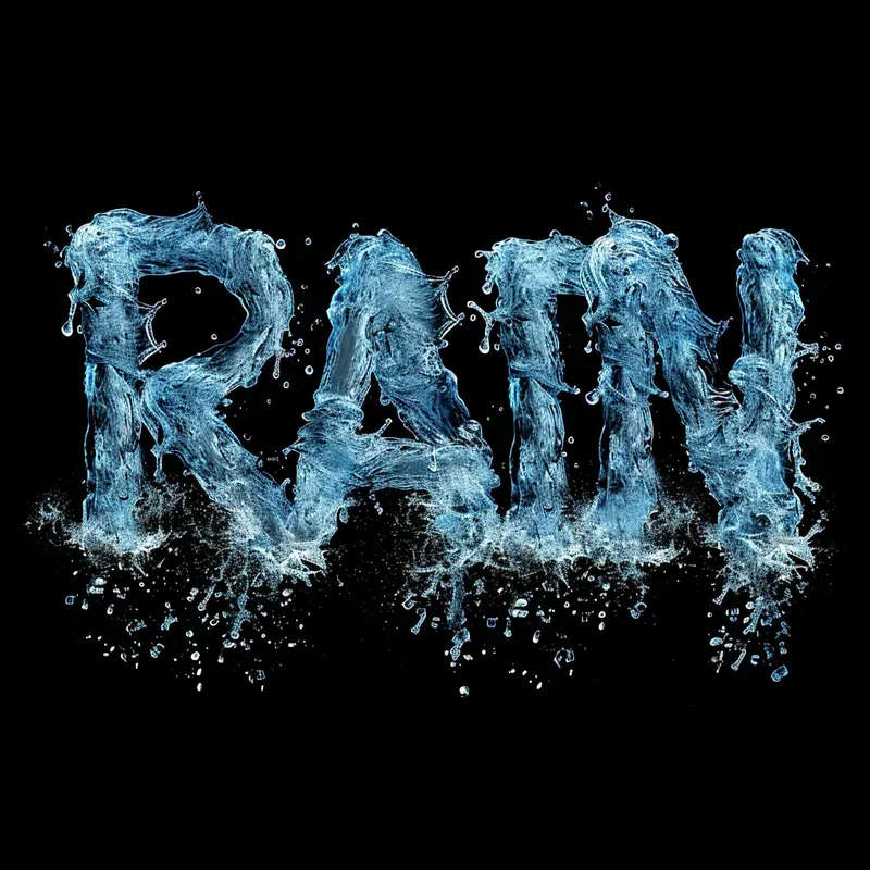 Fluid Water Fonts For Text