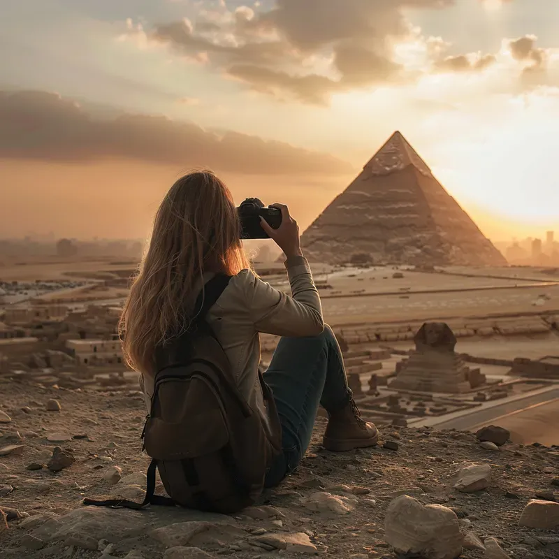 Travel Influencer Social Media Photos