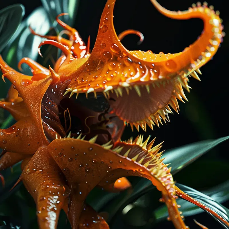 Ultrarealistic Special Alien Plant Photo