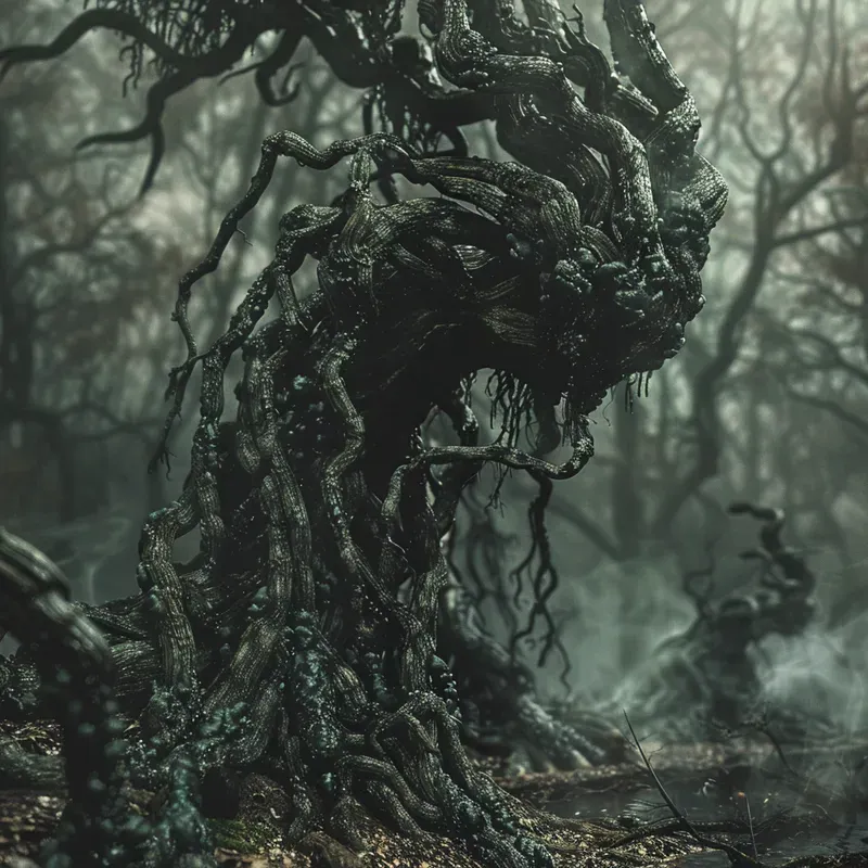 Ultrarealistic Special Alien Plant Photo
