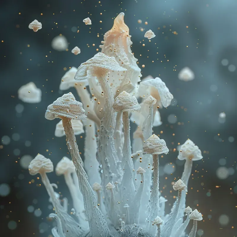 Ultrarealistic Special Alien Plant Photo