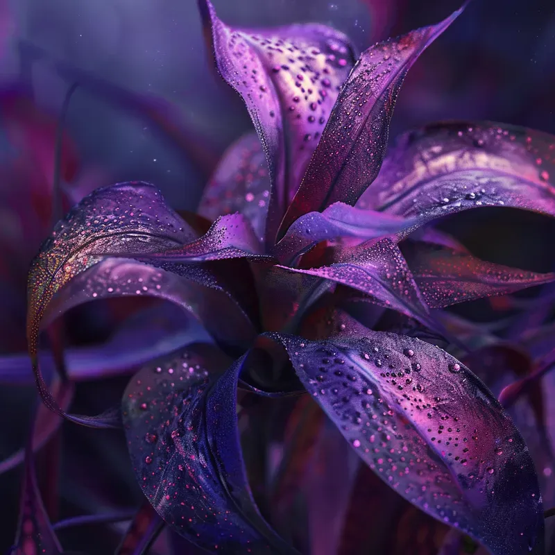 Ultrarealistic Special Alien Plant Photo