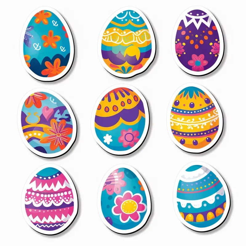 Sweet Simple Easter Sticker Set