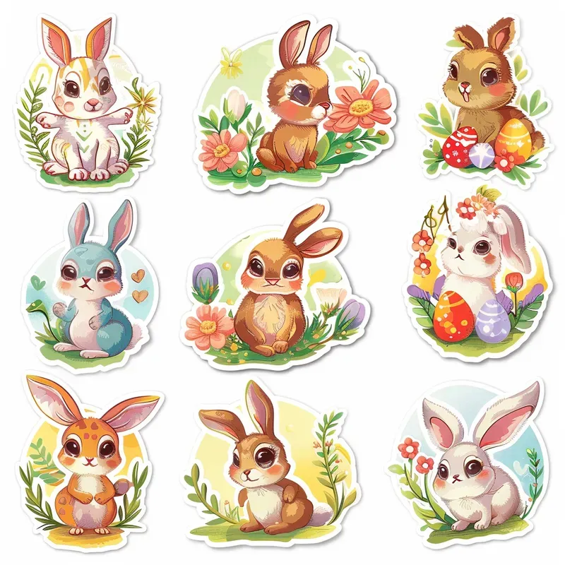 Sweet Simple Easter Sticker Set