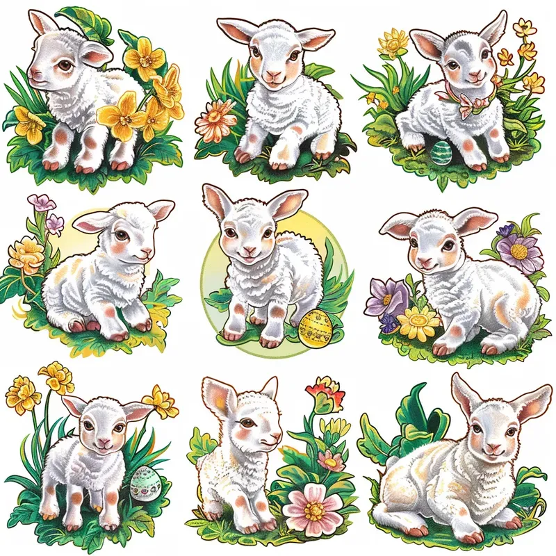 Sweet Simple Easter Sticker Set