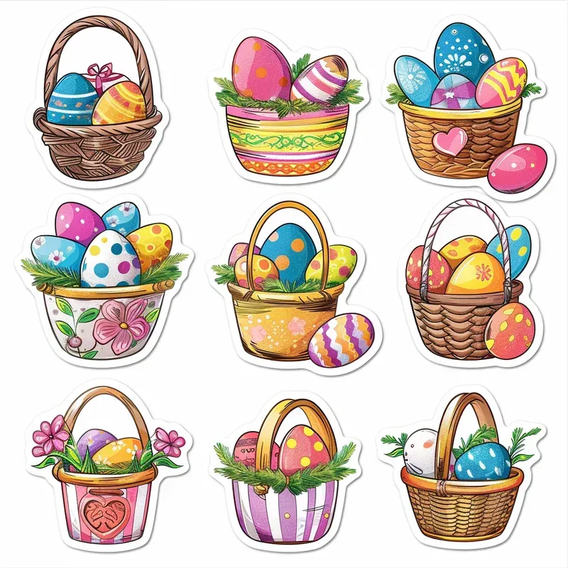 Sweet Simple Easter Sticker Set