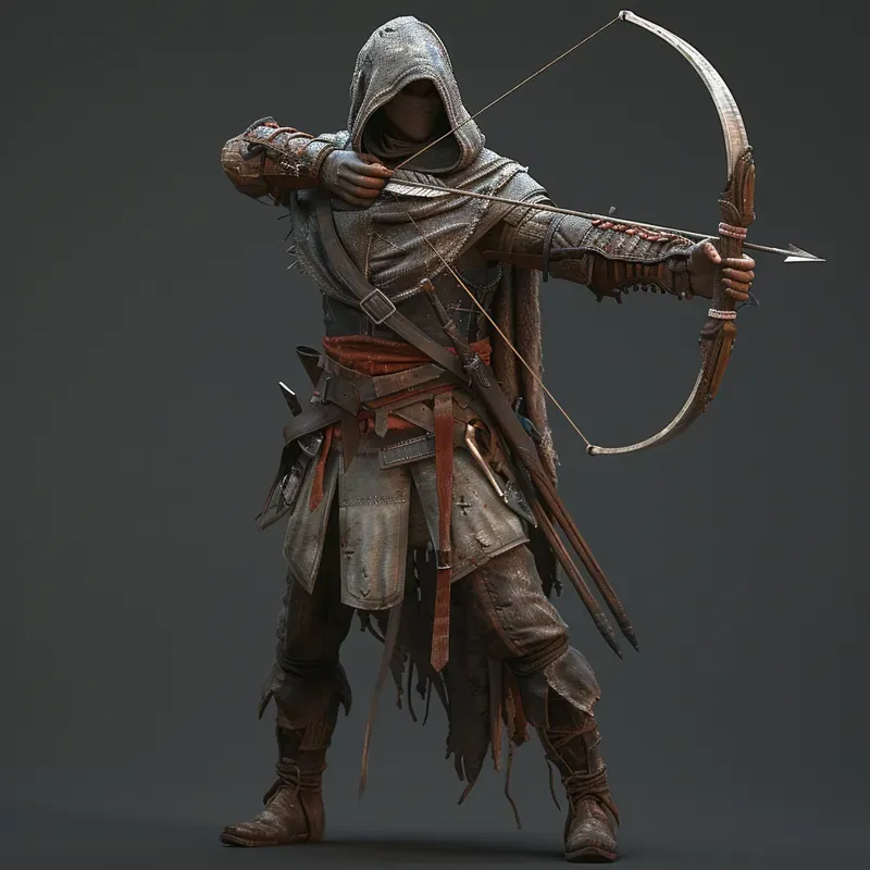 3D Animated Video Character Model