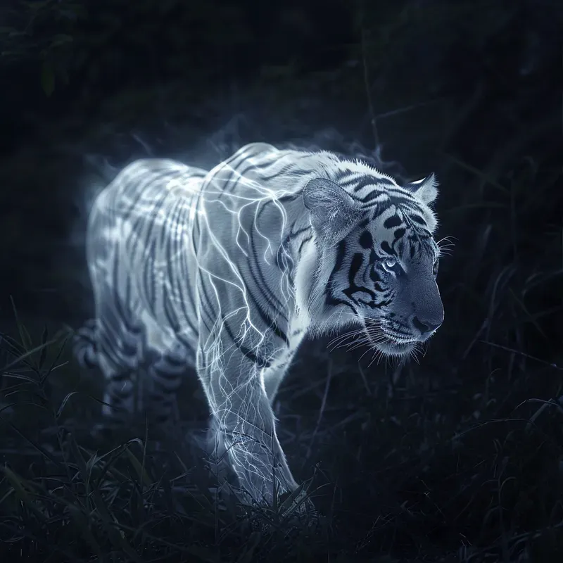 Fantasy Ghostly Spirit Animals