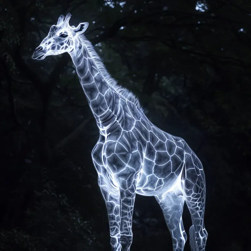 Fantasy Ghostly Spirit Animals
