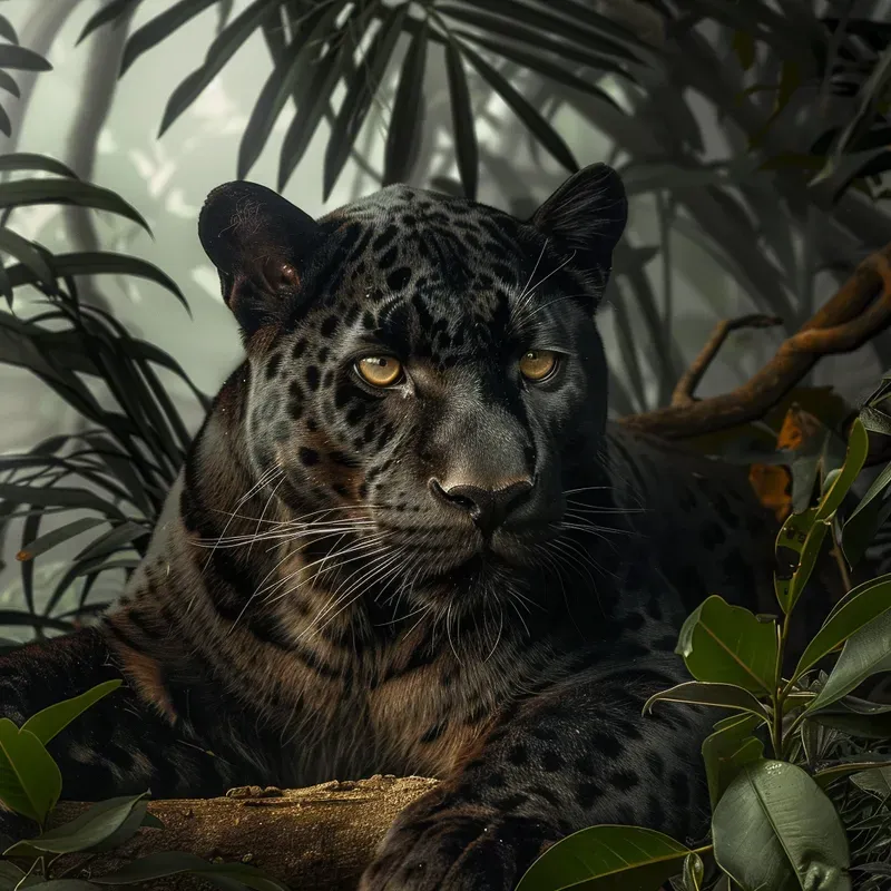 Realistic Jungle Wildlife Photographs