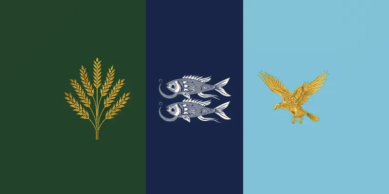 Custom Flag Logo Of Fictional Nations generated by undefined