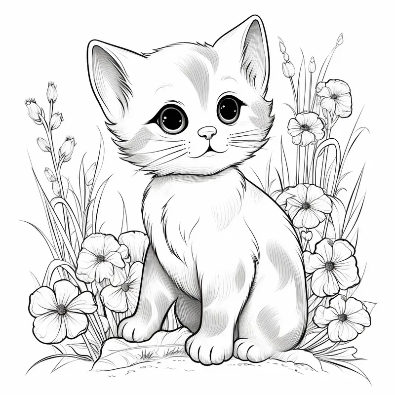 Coloring Book Animals Pages For Children