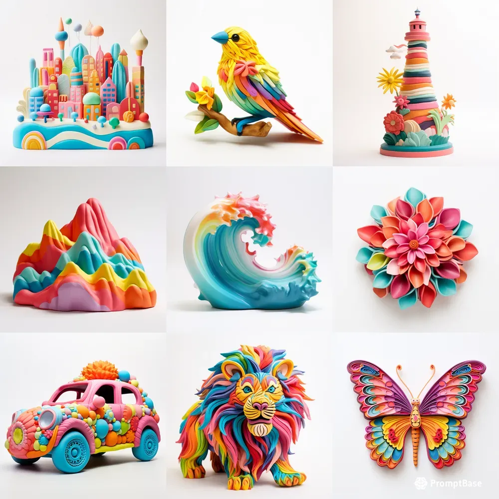 Clay Sculptures