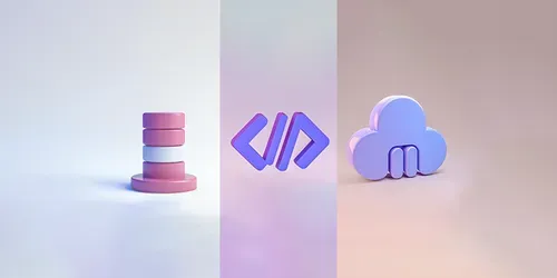 3D Abstract Tech Icons generated by dalle