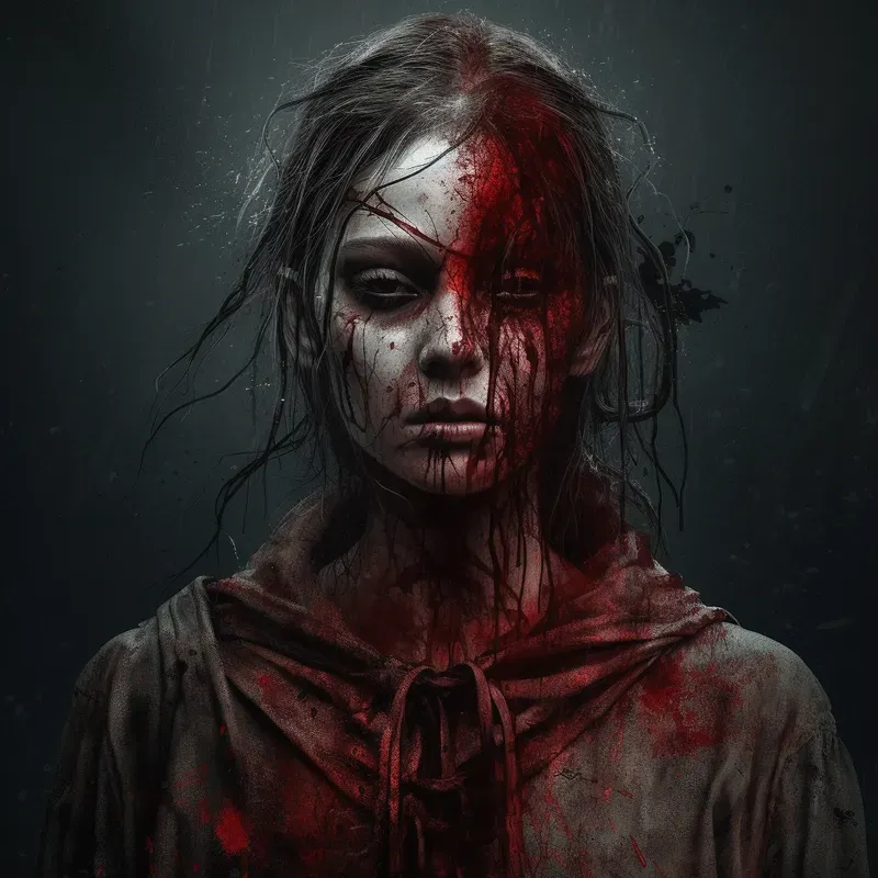 Creepy Gothic Horror Illustrations